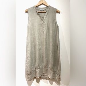 Rosemarine Natural Linen Dress